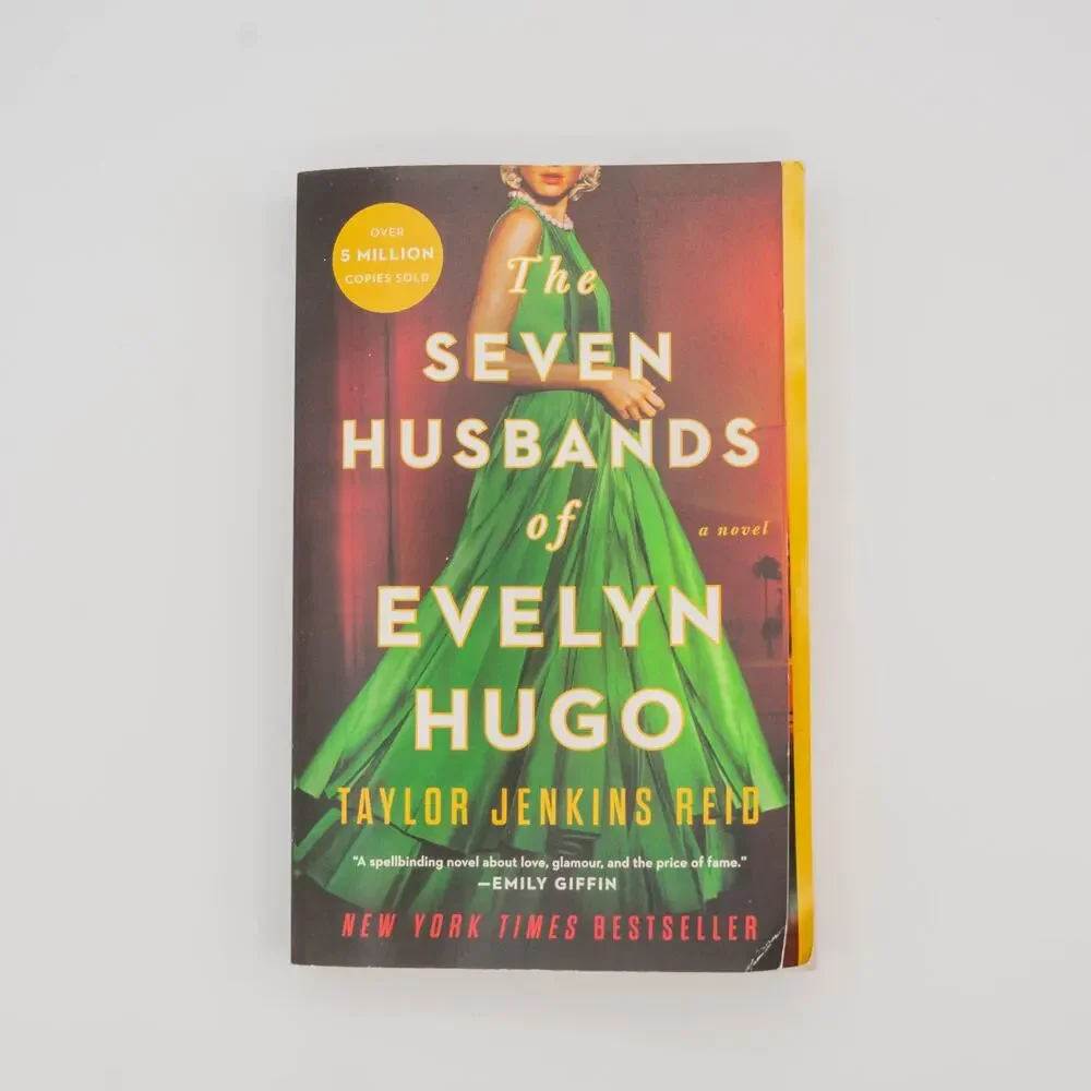 The Seven Husbands of Evelyn Hugo by Taylor Jenkins Reid Paperback Book